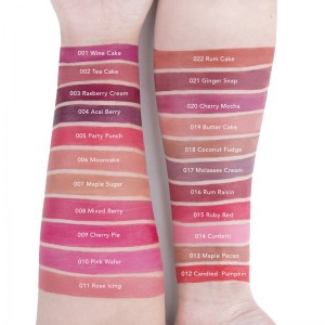 Цвета Moira Lush Matte Cream